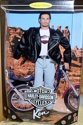 

Mattel Ken # 1 Harley Davidson Ken Doll(Multicolor)