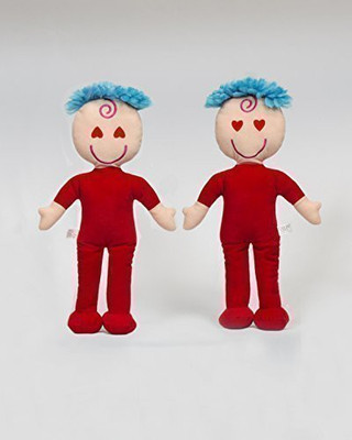

Kane Marketing LLC Double Love Brand Of Cute Cloth Rag Dolls For Children: These Old Fashioned Fabric Baby For Kids Are Pretty and Best Toys For Both Boy and Girl Toddlers, 2 Year Olds, Babies and Newborns.(Multicolor)