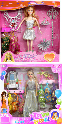 

Amaya Pretty Fashion Doll452 SET of 2(Multicolor)