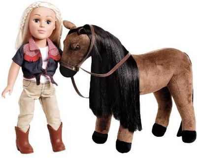 

Madame Alexander Blonde Fun Fringe With Horse(Multicolor)