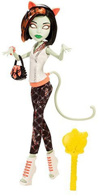 

Monster High Freaky Fusion Scarah Screams Doll(Multicolor)