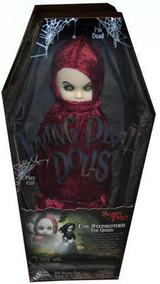 

Living Dead Dolls Scary Tales 4 Snow White Evil Stepmother The Queen(Maroon)