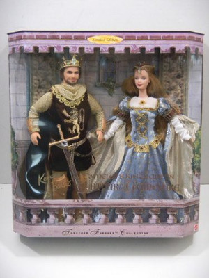 

Mattel Ken & Barbie As Camelot'S King & Queen Arthur & Guinevere(Multicolor)