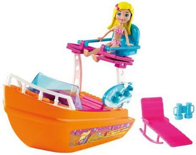 

Polly Pocket Adventure Cruisin' Boat(Multicolor)