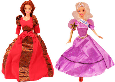 

Tabby Toys Princess And Miss World Doll(Multicolor)