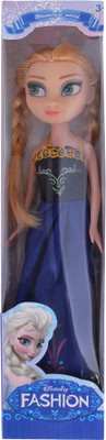 

SN toy zone Frozen Doll Ana/Elsa ( 1 Single Doll would be dispatched) ***9 Inches in height****(Multicolor)