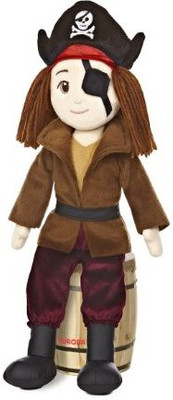 

Aurora World Sea Sparkles Pirate Jack Doll, 14" Tall(Multicolor)