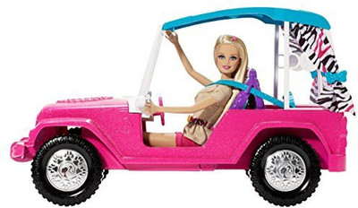 

Barbie Sisters Safari Cruiser(Multicolor)