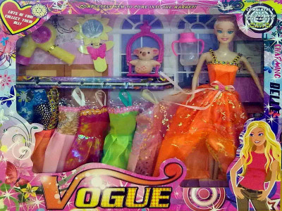 

Matrix Educare Pvt Ltd Vogue Doll(Multicolor)