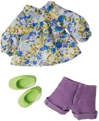 

Corolle Miss Les Cheries Denim Shorts And Shoes Set(Multicolor)
