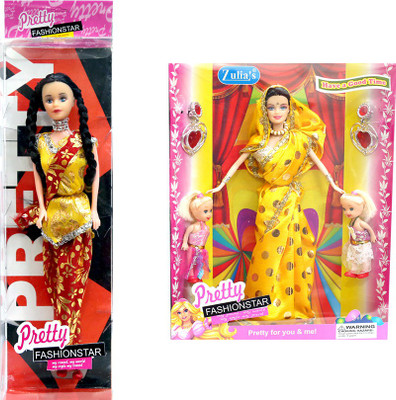 

Amaya Pretty Fashion Doll42 Set Of 2(Multicolor)