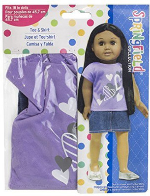 

Fibre Craft Fiber Craft Springfield Collection Tee And Skirt For Argyle(Multicolor)