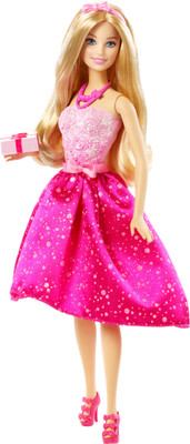 

Barbie Happy Birthday Doll(Multicolor)
