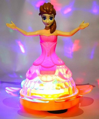 

AM Enterprises Musical Dancing Girl Robot with 3D light Effects(Multicolor)