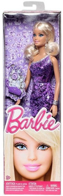 

Barbie Glittery Doll(Purple)