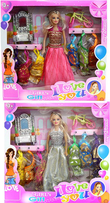 

Amaya Pretty Fashion Doll449 Set Of 2(Multicolor)