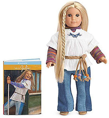 American Girl Julie Mini And Book(Multicolor)