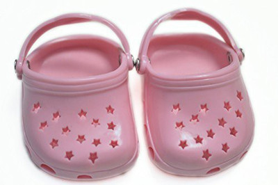 

DollsHobbiesNMore Pink Star Clogs For American Girl(Pink)