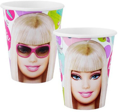 

Amscan Barbie All Ed Up 9Ounce Hot/Cold Cups8Count(Multicolor)