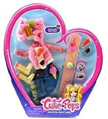 

Cutie Pops S Fashion Accessory Pack Day In The Park Wear(Multicolor)