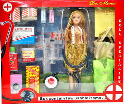 

Amaya Dr Mona Doll Set 2(Multicolor)