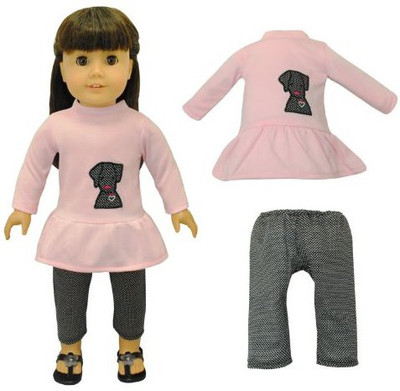 

Pink Butterfly Closet S Clothes Pink Shirt With Embroidered Detail And Black(Multicolor)