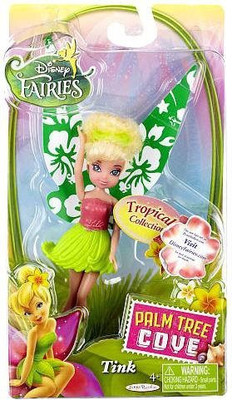 

Jakks Pacific Disney Fairies Palm Tree Cove Tropical Collection Tink(Multicolor)