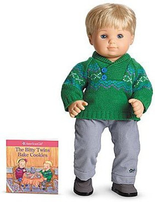 

American Girl Bitty Ba Twins Fair Isle Play Set Outfit For 15'(Multicolor)
