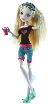 

Mattel Dead Tired Lagoona Blue Doll(Multicolor)