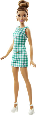 

Barbie Fashionistas 50 Emerald Check(Multicolor)