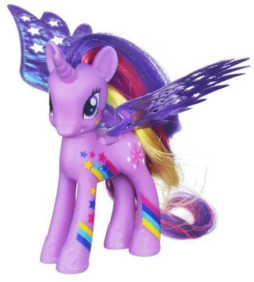 

My Little Pony Fantastic Flutters Princess Twilight Sparkle Figure Doll(Multicolor)