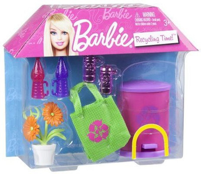 

Barbie Packs Recycling Time(Multicolor)
