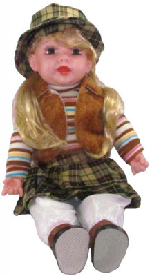 

Tickles Cute Musical Doll(Brown)
