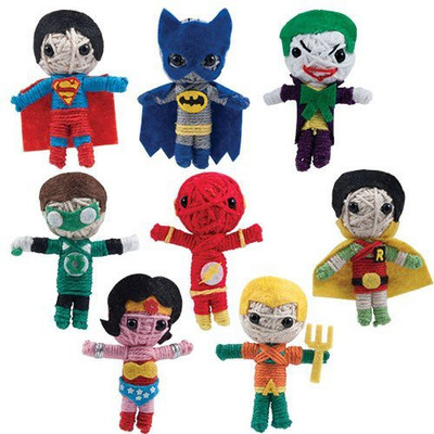

DC Comics String Dolls (8 Piece Set)(Multicolor)