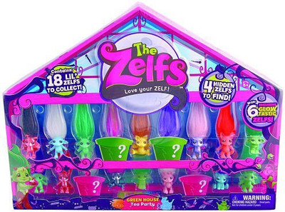 

The Zelfs Greenhouse with 18 Zelf Dolls with All New Season 3 Characters(Multicolor)