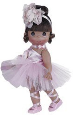 

The Doll Maker Ballerina Bliss Ba Brunette12"(Purple)