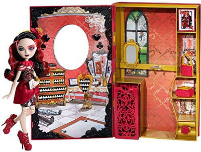 

Ever After High Lizzie Hearts Spring Unsprung Book Playset(Multicolor)