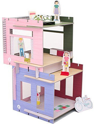 

Lille Huset Modern Doll House(Multicolor)