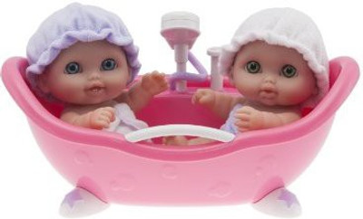 

JC Toys Lil' Cutsies Twinin Bath 85" All Vinyl Water Friendly(Pink)