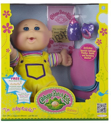 

Cabbage Patch Kids Cabbage Patch Babies Caucasian Girlbald Head(Multicolor)