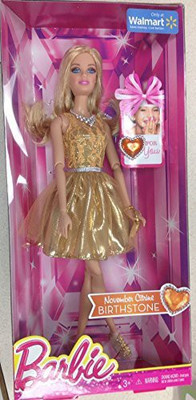 

Barbie Mattel Birthstone November Citrine(Gold)