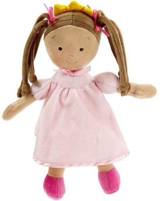 

North American Bear Little Princess Tan 10" Rag(Pink)