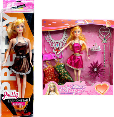 

Amaya Pretty Fashion Doll253 Set Of 2(Multicolor)