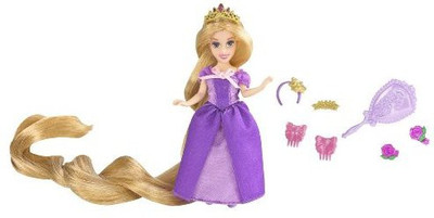 

Mattel Disney Tangled Featuring Rapunzel Hair Play Doll(Multicolor)