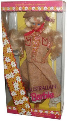 

Mattel Australian Barbie Of The World Collection(Brown)
