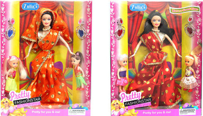 

Amaya Pretty Fashion Doll282 Set Of 2(Multicolor)