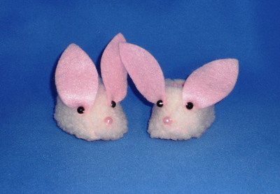 

Diana Collection Bunny Slippers Fitsuch As American Girl And Bitty Ba(Pink)