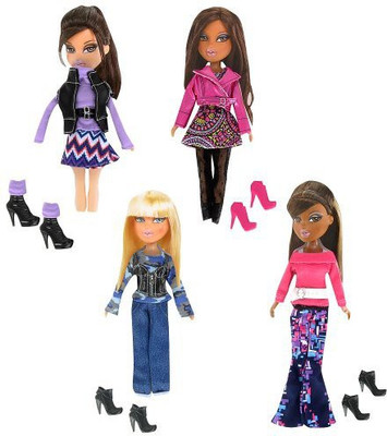 

Bratz Exclusive So Stylish 4Piece Fashion Pack(Multicolor)