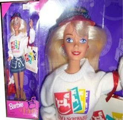 

Barbie 1996 At Fao Special Edition Loves To Shop At Fao(White)