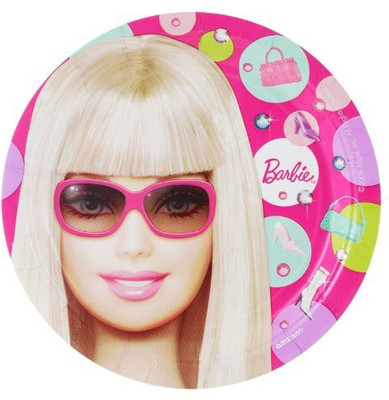 

Amscan Barbie All Ed Up 7Inch Paper Plates8Count(Multicolor)